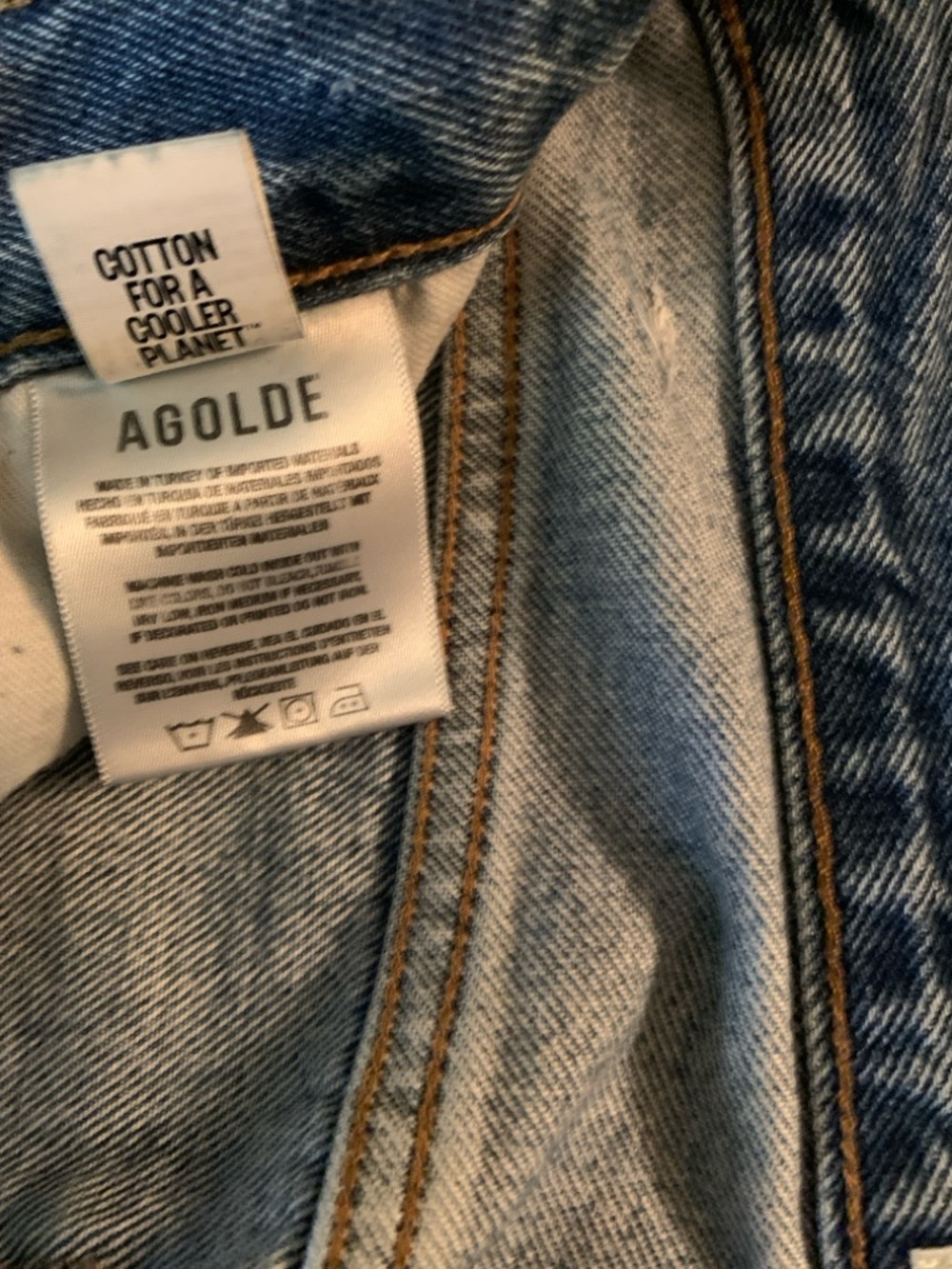 AGOLDE FRAN LOW SLUNG STRAIGHT CUFFED JEANS - Picture 8 of 11